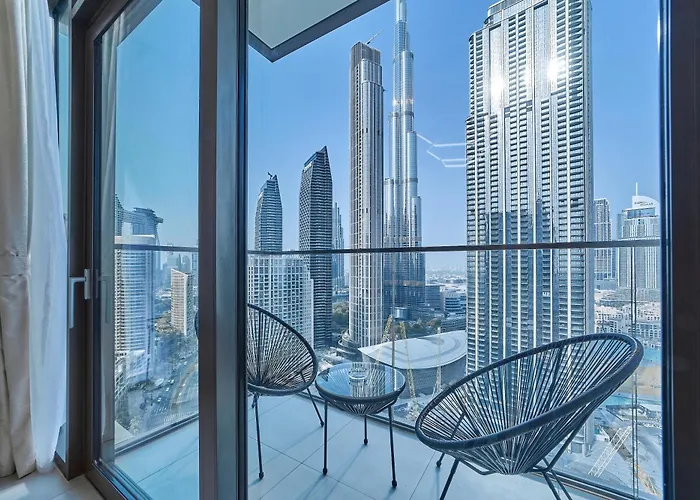 Mh- Burj Crown 2 Bhk With Burj Khalifa View - 2904