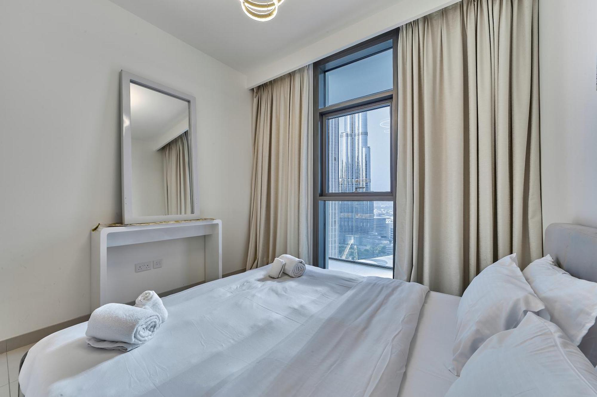 Mh- Burj Crown 2 Bhk With Burj Khalifa View - 2904 Apartment *